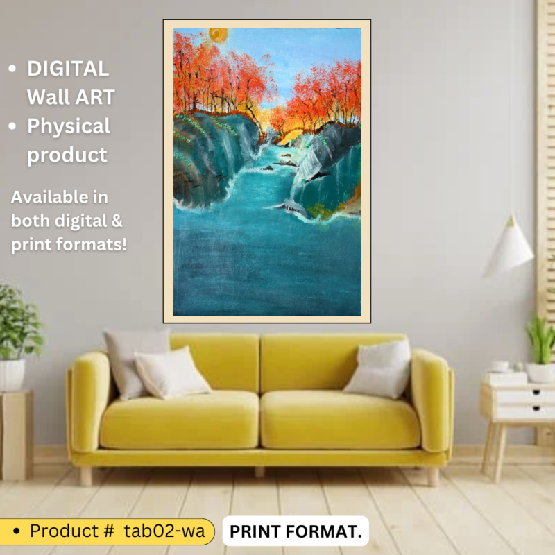 Autumn Serenity – Digital Art Print (HD Printable Version)